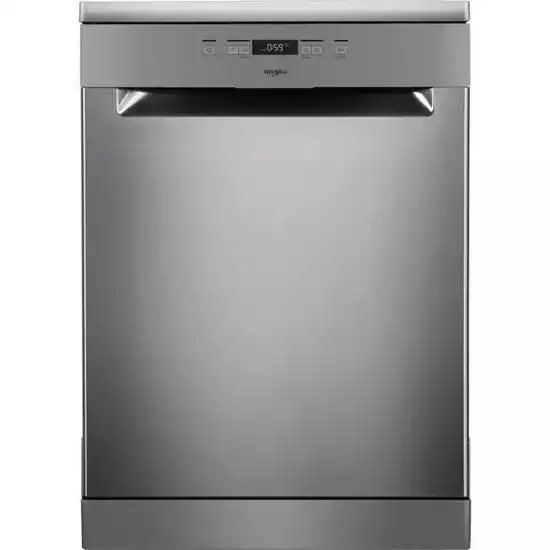 Lave-vaisselle pose libre WHIRLPOOL OWFC3C26X - 14 couverts - Induction - L60cm - 46dB - Inox/silver